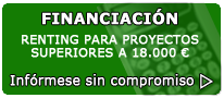 Financiación - Renting para proyectos superiores a 13.000 euros